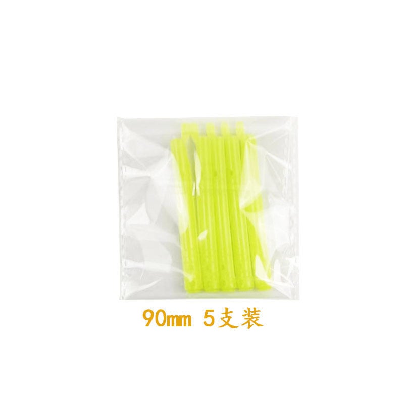 Multifunctional food fresh-keeping sealing clip moisture-proof sealing clip snacks sealing stick tea sealer candy color spot 90mm 5 Pack 