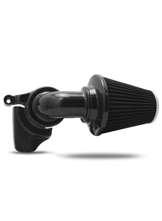 TOPRAMETAL Black cone Air cleaners filters kits stage 1 for harley M8 Touring Road king Street electra Glide Softail Slim 2018-2023 - Image 1