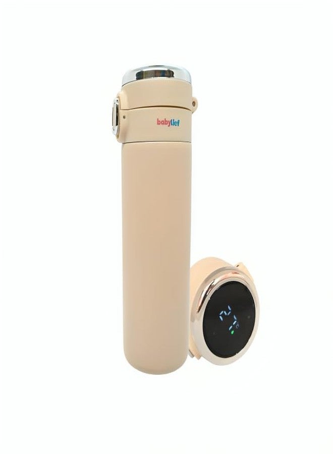 Babylief™ Thermal Bottle with Temperature Display (Elegant Beige) - Image 1
