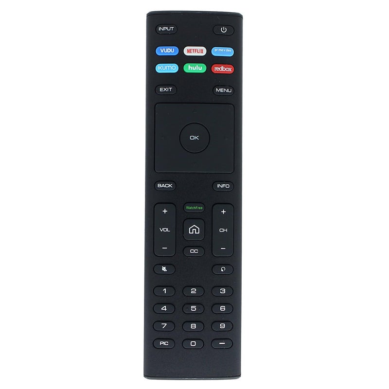 XRT136 Remote Control Replacement for Vizio TV V435-G0 D40F-G9 D50X-G9 PQ65-F1 V436-G1 D24HN-G9 V505-G9 D32H-G9 V555-G1 D24H-G9 PX65-G1 V585 5 -G1 V4 05-G9 V555-G1 V555-G4 V556-G1 V605-G3 V655-G9 - Image 1