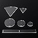 Kalami 6 Pcs Spell AOE Damage Template for DND Clear Acrylic Area of Effect Spell Templates for DND 5e Perfect Game Accessories for DM - Image 2
