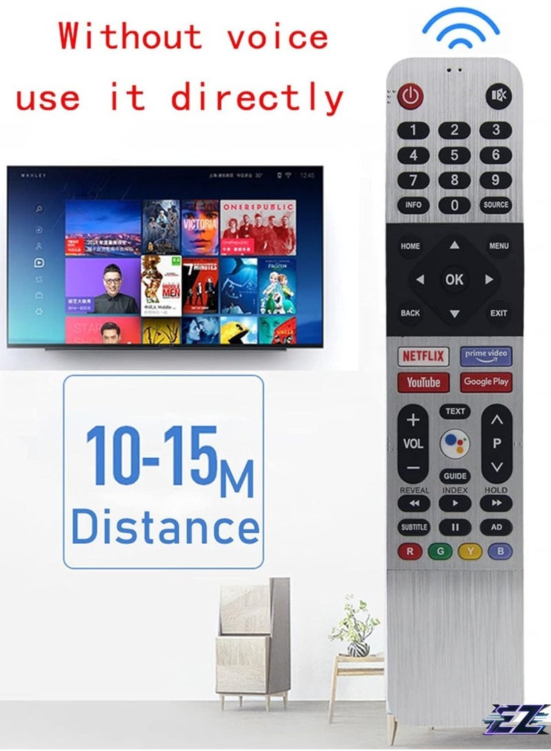 PopZa New TV Remote Control Compatible for Skyworth Smart LED TV Voiceless Remote Control 539C-268935-W000 539C-268920-W010 for TB500 Smart TV  with battery - Image 2