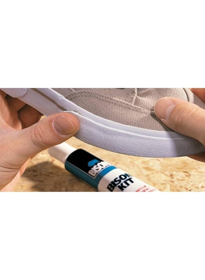 Bison Kit Contact Adhesive 140 Ml, The Famous, Super Strong, Universal & Heavy Duty Liquid Glue, Bonds Easy, Instantly And Permanently Flexible, , Made In Holland, Heat Resistant - Image 4