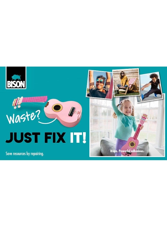 Bison Kit Contact Adhesive 140 Ml, The Famous, Super Strong, Universal & Heavy Duty Liquid Glue, Bonds Easy, Instantly And Permanently Flexible, , Made In Holland, Heat Resistant - Image 5