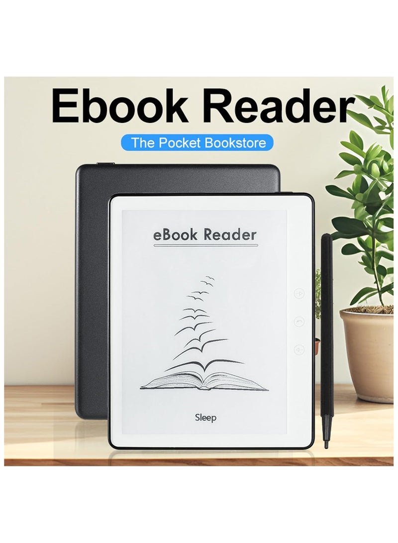 HD E-Reader for Android 8.1, 5.76ʺ Eye-Friendly Flat Ink Screen, Ultra-Thin & Lightweight HD Touchscreen Reader - Image 2