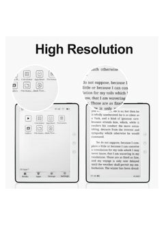 HD E-Reader for Android 8.1, 5.76ʺ Eye-Friendly Flat Ink Screen, Ultra-Thin & Lightweight HD Touchscreen Reader  - Image 4