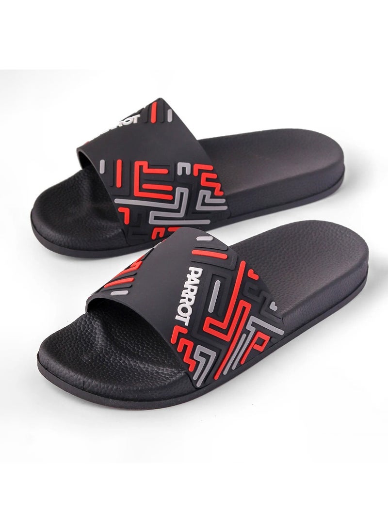 باروت لاينز سلايد سليبر رجالي مناسب للمنزل و الشاطئ - Image 1