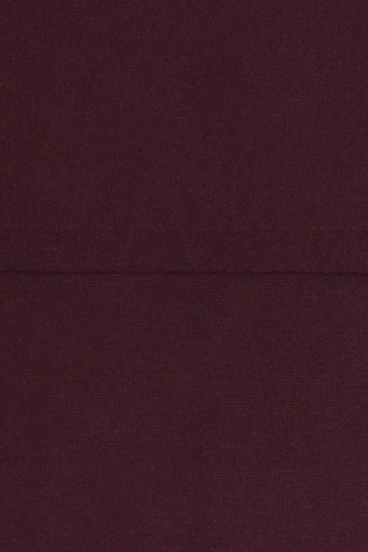 Threadbare Women Cowl Neck Long Sleeve Knitted Sweater, Burgundy - Image 5