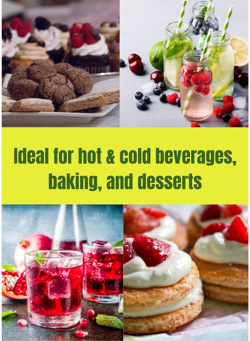 دورفيا مسحوق مُحلي ستيفيا (100 غرام) | بديل سكر طبيعي نباتي 100% | حلاوة تعادل 2 كجم من السكر | خالٍ من السعرات الحرارية، مناسب لمرضى السكري والكيتو | خالٍ من الأسبارتام، والأسيسلفام، والسكرالوز، والإريثريتول | مُحلي صحي منخفض المؤشر الجلايسيمي - Image 4