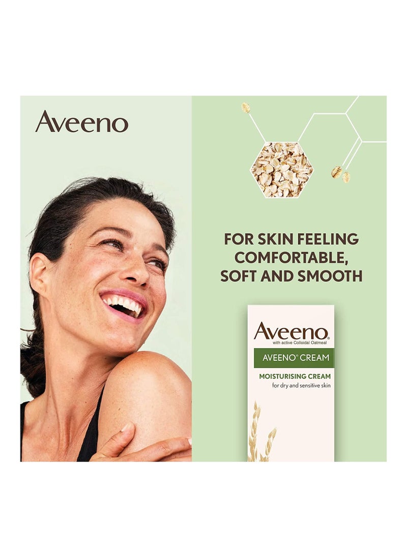 Aveeno - Moisturizing Cream Colloidal Oatmeal and Shea Butter for Babies and Adults 100ml - Image 1
