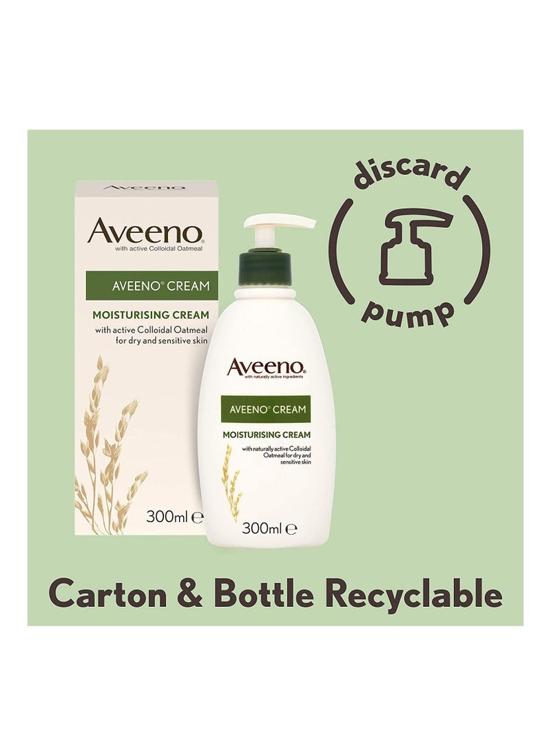 Aveeno - Moisturizing Cream Colloidal Oatmeal and Shea Butter for Babies and Adults 100ml - Image 1