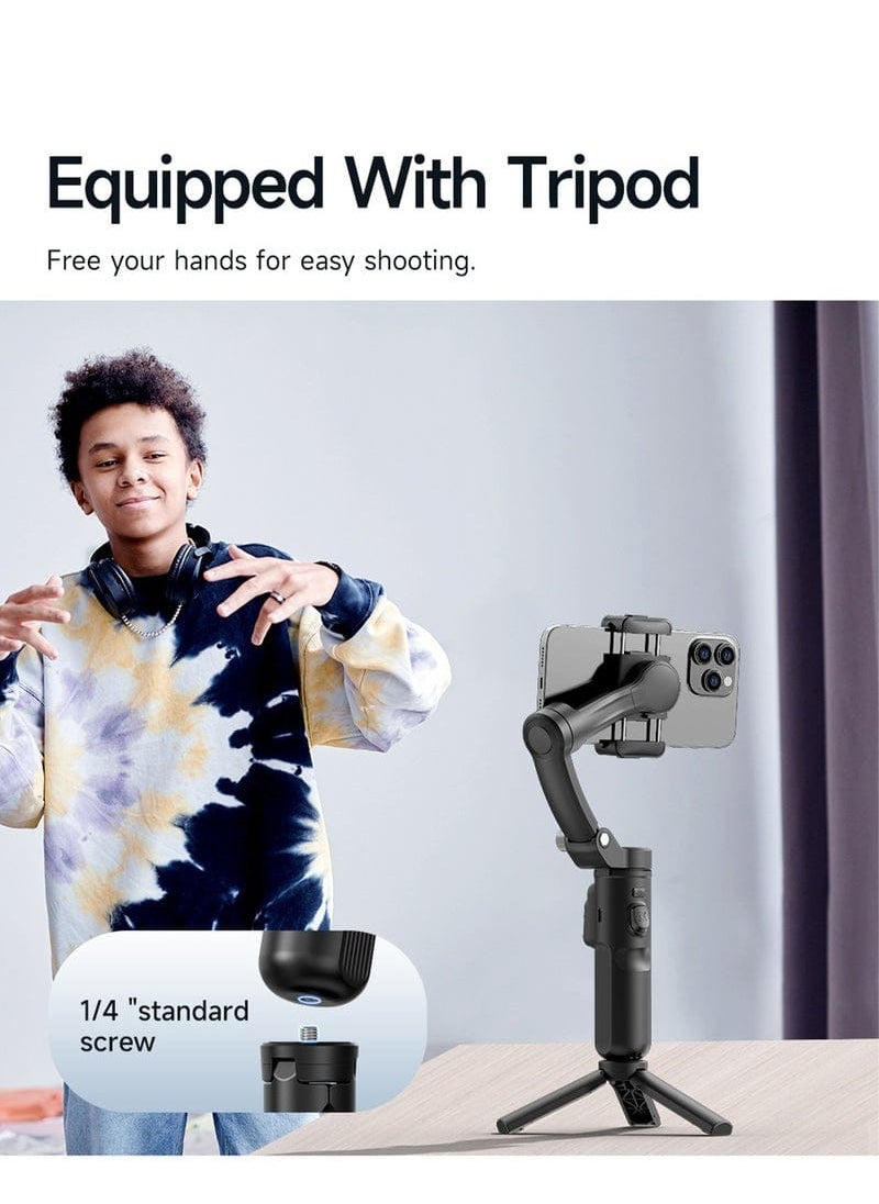 TOKQI - TOKQI M02 3-Axis Smartphone Gimbal Stabilizer with Detachable Remote & Tripod – For Vlogging, Travel & Professional Video Recording - Image 1