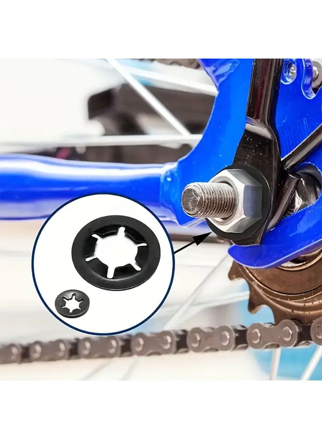 105 Piece M3 to M12 Lock Washers Hex Nuts With Bearing Clamps Kit - Image 3