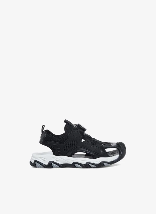 Kappa Girls' Strap Sandals with Pull Tab