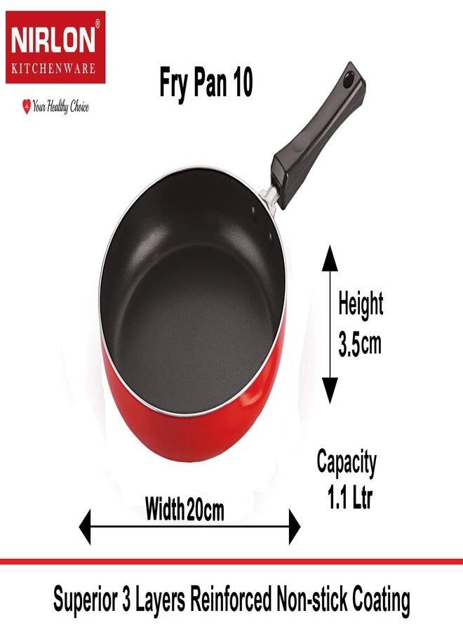 Nirlon Non Stick Coated Dishwasher Safe Aluminium Kitchen Utencils Gift Set of 3 Pieces (FT13_FP10_CS24) - Image 3