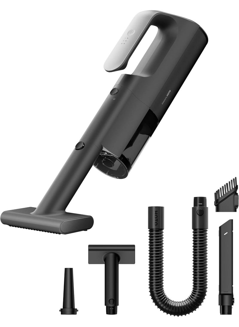 HOTO BlowVac™ Cordless Handheld Vacuum Cleaner, 23000Pa High Suction, 3 Suction Modes, Electric Air Duster & Blower, Rechargeable Portable Car Vacuum Cleaner, Black - Image 1