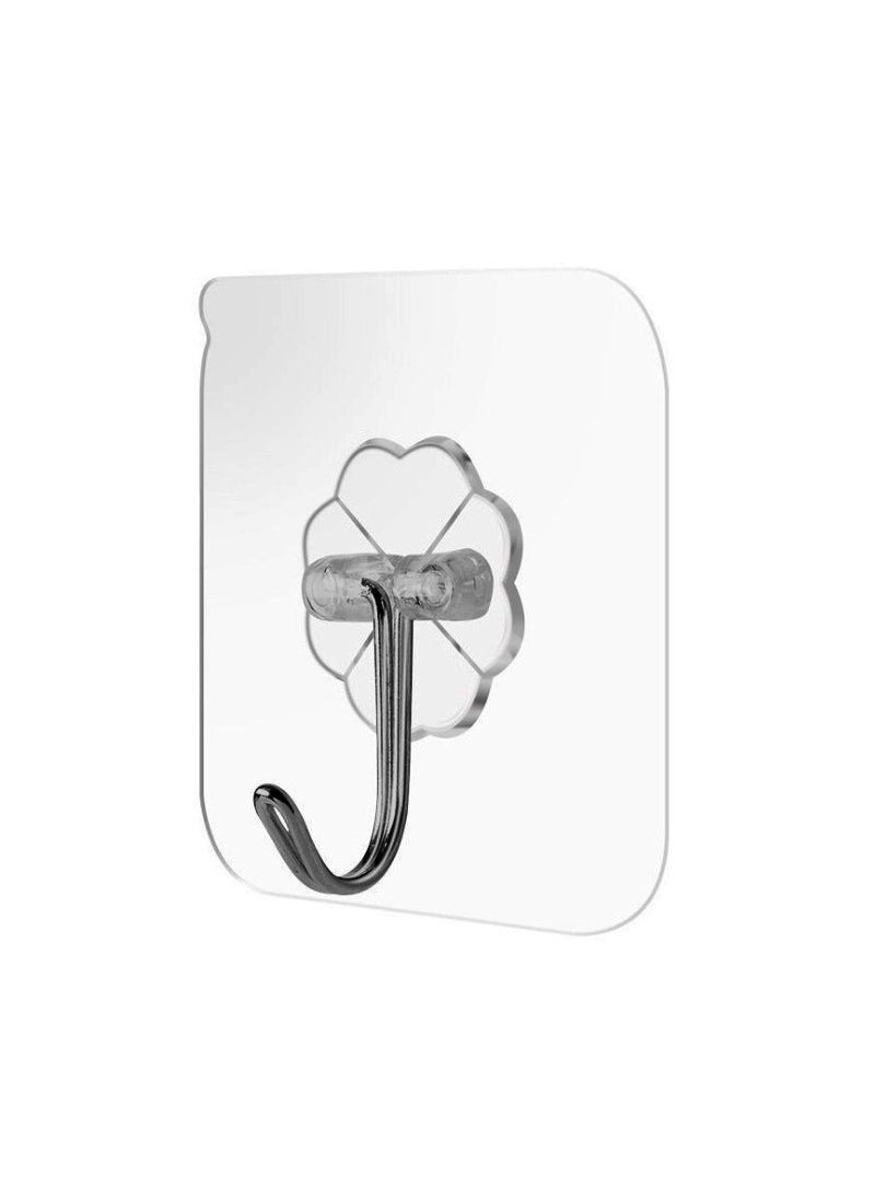 Strong Adhesive No-Drill Wall Hooks Medium [Thin]]