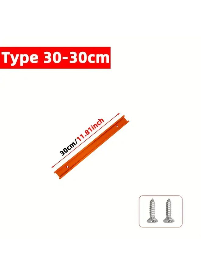 Aluminum Alloy 31.5 Inch T Track Chute 30 Type T Slot Miter Jig for Table Saw Workbench DIY Tool - Image 3