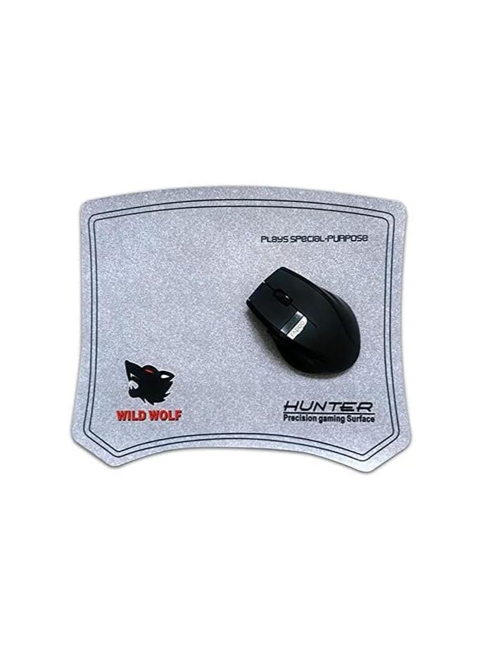 Wild Wolf Wild Wolf Professional High Sensitivity Gaming Mouse Pad 30x25CM - Multi Color  - Image 1