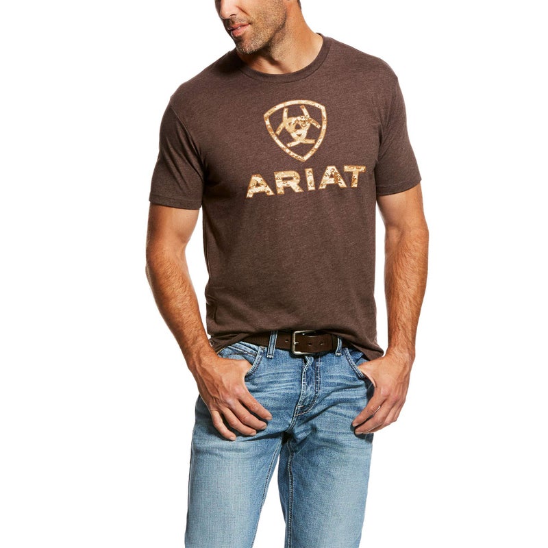 ARIAT Menâ€™s Liberty USA Digi Camo T-Shirt - Image 1