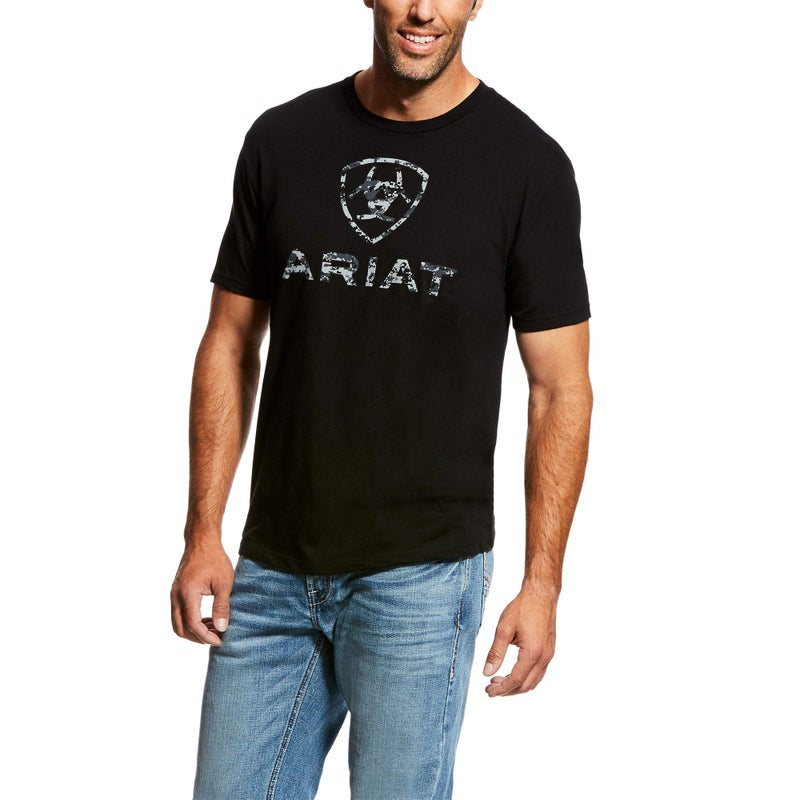 ARIAT Menâ€™s Liberty USA Digi Camo T-Shirt - Image 2