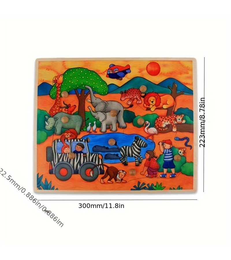 High End Wildlife Farm Animal Transportation Decor Large Scene Theme - Image 5