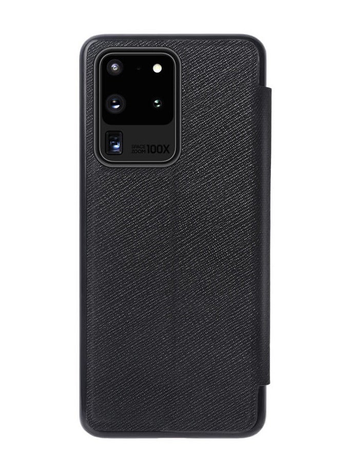 Nillkin Ming Leather Cover for Samsung Galaxy S20 Ultra - Black - Image 3