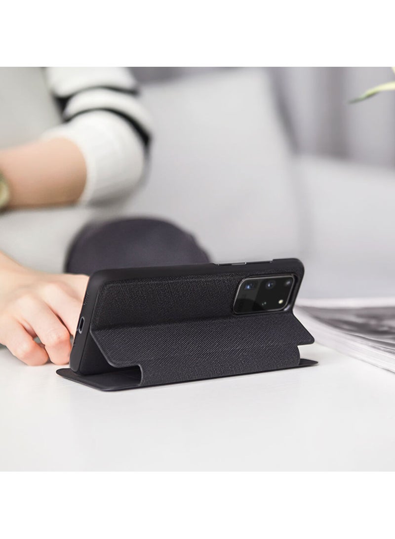 Nillkin Ming Leather Cover for Samsung Galaxy S20 Ultra - Black - Image 4