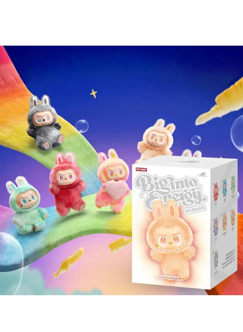 POP THE BIG INTO ENERGY Plush Doll Keychain Charm with Box 6pcs - Image 2