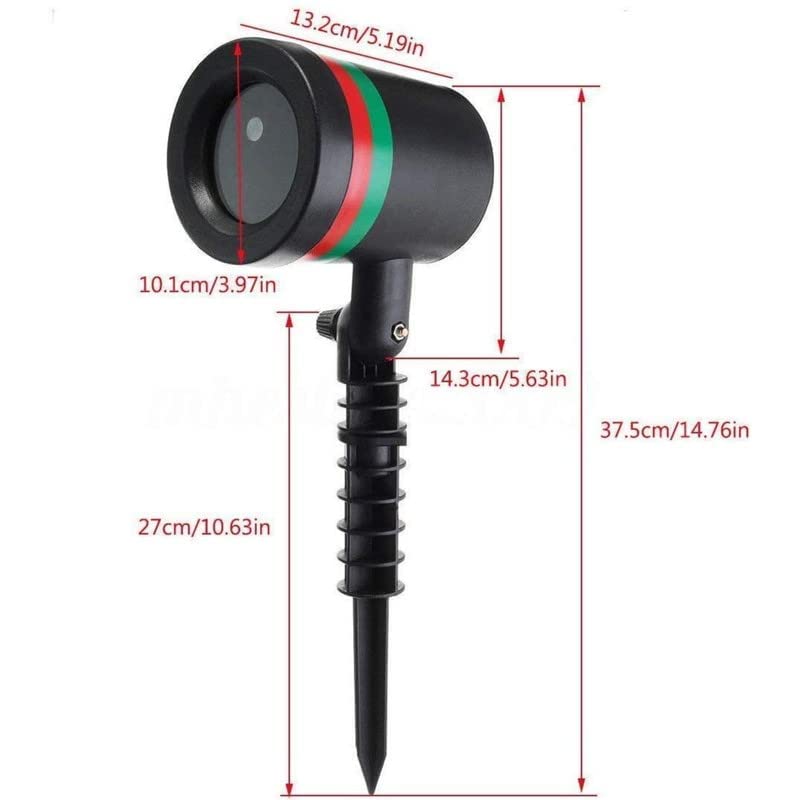 AIDROM MART AIDROM MART Lighting Interiors Garden Laser LED Light Projector Party Light Night Light for Indoor Outdoor Decoration - Image 5
