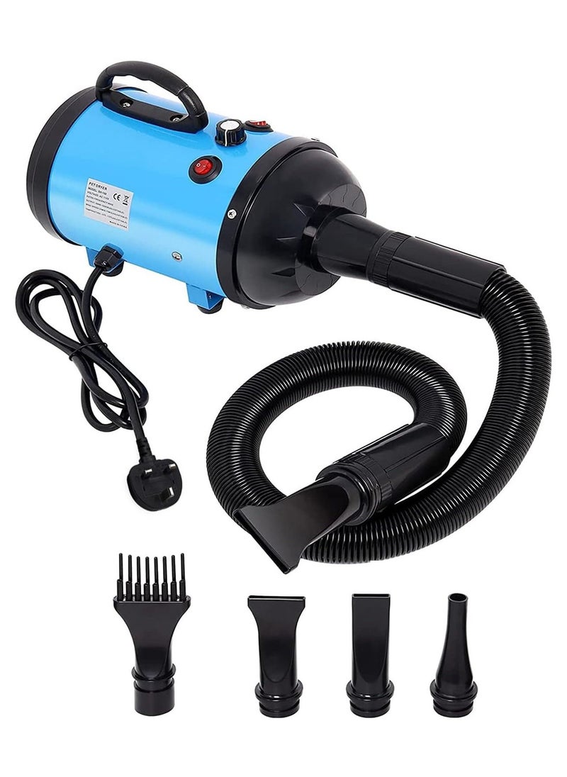 Royal Polar - RoyalPolar High Velocity Pet Hair Dryer Blower Grooming Dryer with Heater Blow Force Stepless Adjustable Speed, Reduce Noise Heat Insulation - Image 1