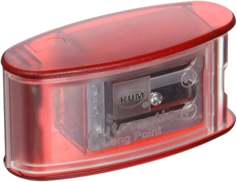 Kum 105.30.22 Polystyrene Automatic Long Point Pencil Container Sharpener, Colors Vary - Image 4