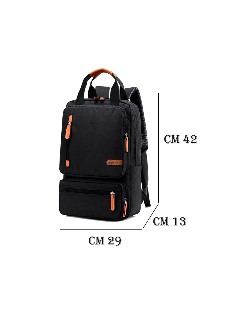 Generic - Laptop bag 17 inch - for the back, black - Image 1