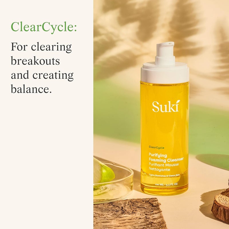 Suki Purifying Foaming Cleanser with Apple Enzymes - 120 ml - Image 4