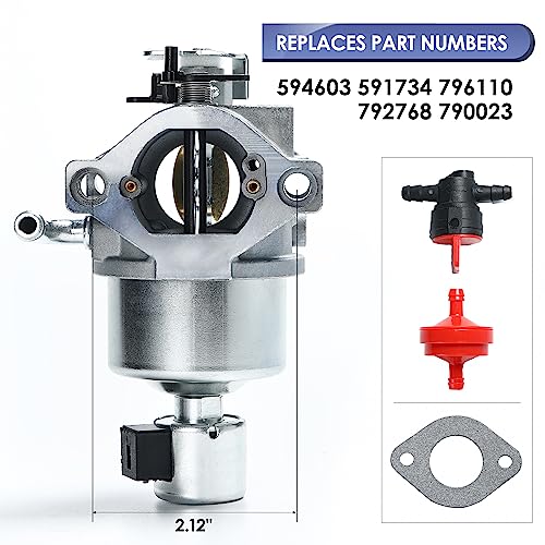 Tang Carburetor 594605 Compatible with B&S 792768 591734 594603 591734 790023 Carb - Image 2
