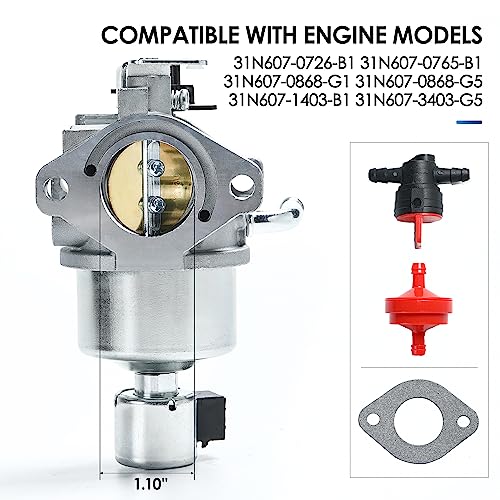 Tang Carburetor 594605 Compatible with B&S 792768 591734 594603 591734 790023 Carb - Image 3