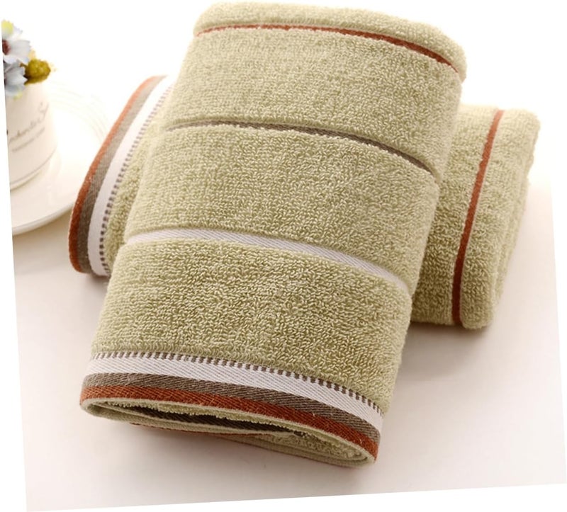 All-round applied quality Ipetboom 3pcs Eco-Friendly Cotton Face Towels Hand Towels Set Striped Absorbent Fade Shed Resistant for Bathroom Cleaner resistant Transit & use compatible Cross product combo compatible Multi-use well-engineered build Tiered cost purchase alternatives Temp & permanent project compatible Market diverse application fit Adjustable build Long term use design Gulf climate upgraded quality Updated modern design Fine detail Moisture wear upgraded quality Fast intercity distribution Safe approved storage space Trendy flexible practical build Local inventory listed item Fine polished finish Local licensed courier Transparent body Varied size selections Repeated detach compatible build Wide usage compatibility Precision made - Image 4