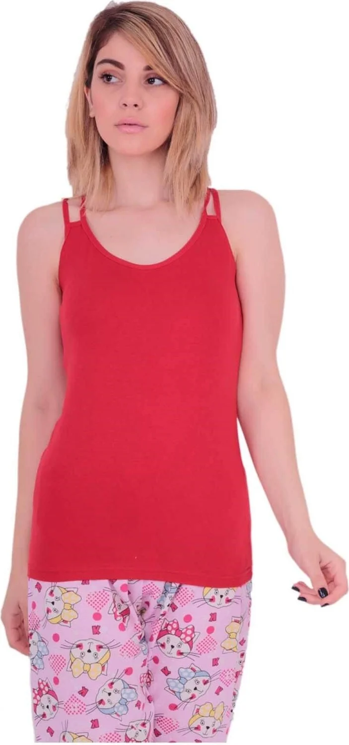 كوتا Lycra Combed Cotton Women's Back Strap Undershirt 6311