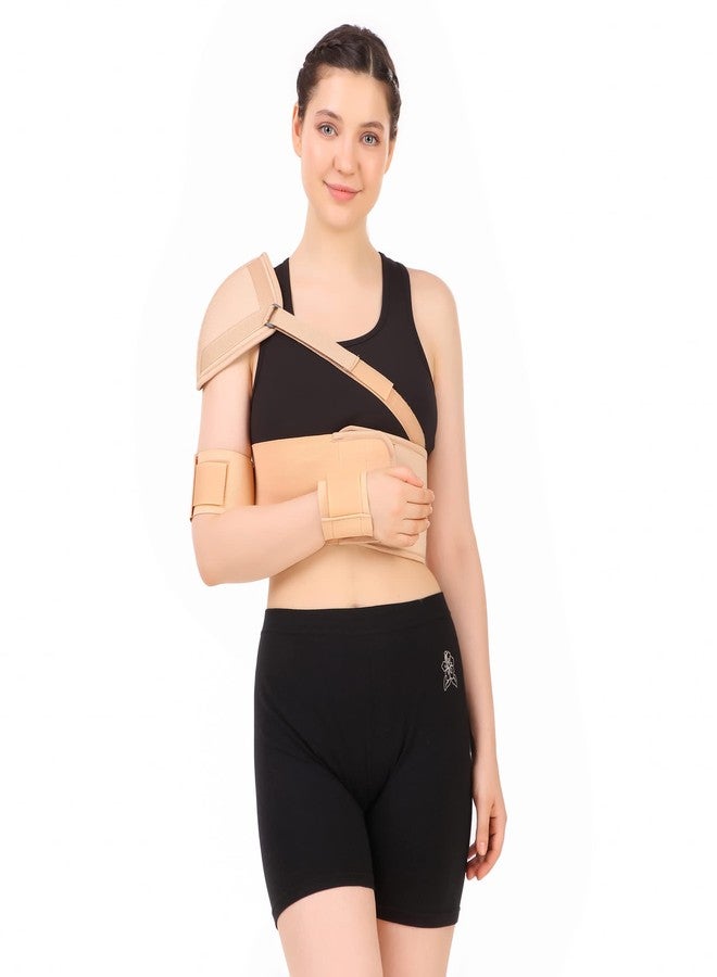 BELTWALA Shoulder Immobilizer Support |Shoulder Support for Shoulder Dislocation, Joint injuries, Pain Relief Belt, Support Brace, Pain Reliever For Rotator cuff injury (Large) - Image 3