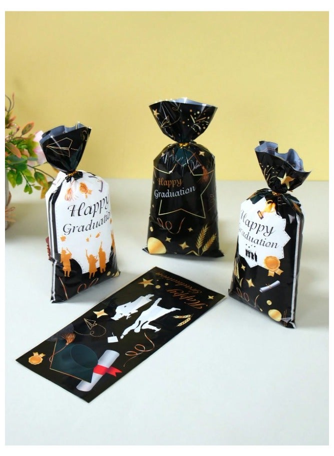 Graduation Party Favors Graduation Gift Bags Suitable for School and University Graduation Parties 25 Bags in Four Different Shapes for Presenting All Kinds of Gifts - Image 4