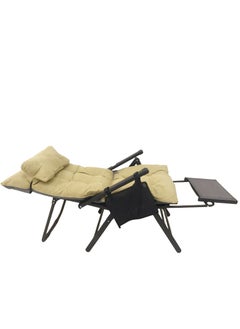 Albawadi Four Seasons Chair Folding Comfort Sofa Chair with Pillow Foot Pedal For Home Office  - Image 4