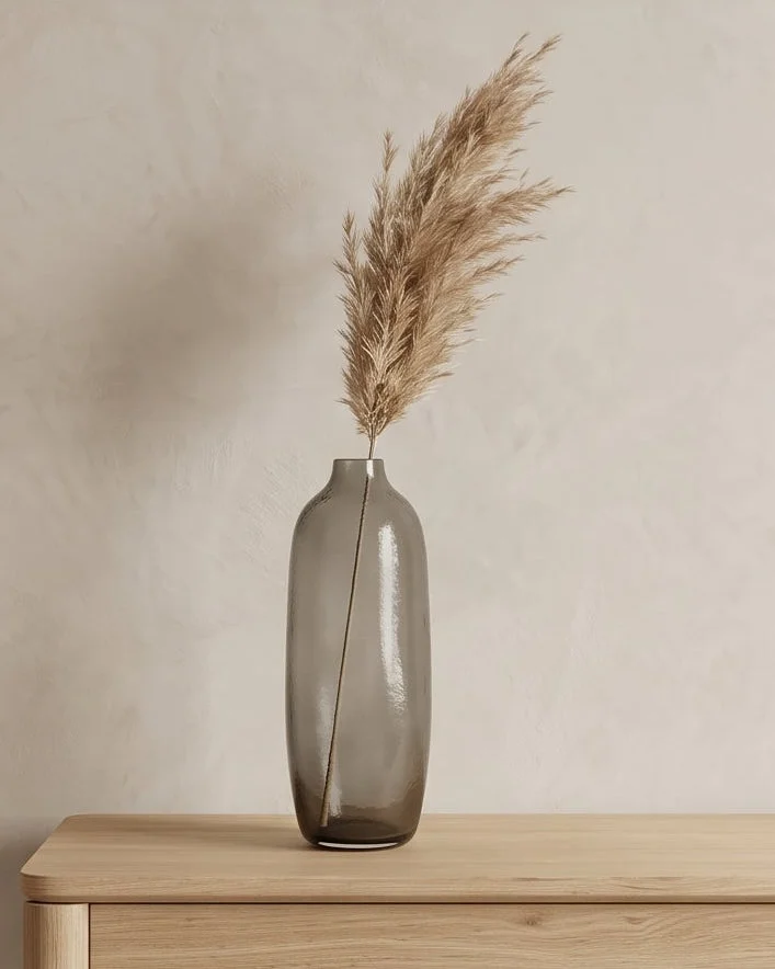REDTAG Brown Glass Decorative Vase