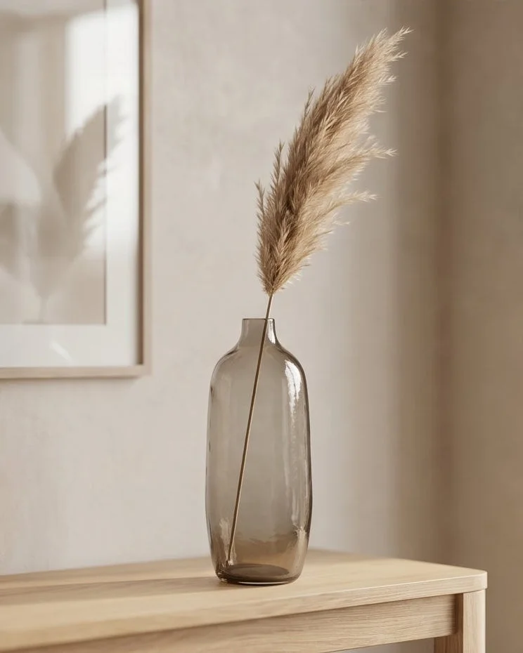REDTAG Brown Glass Decorative Vase