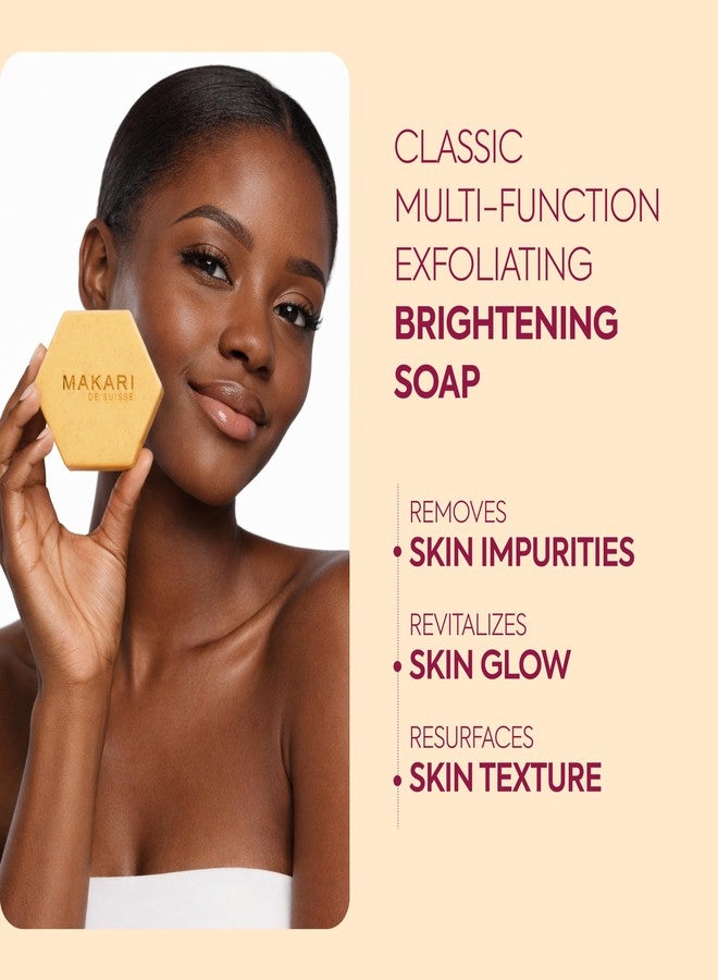 MAKARI Classic Exfoliating Antiseptic Soap (7 oz) | Helps Revitalize Skin | Supports a More Even-Looking Complexion | Detoxifies & Removes Impurities - Image 2