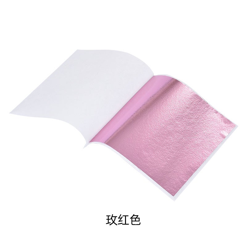 Taiwan Imitation Gold Foil 9Cm Crystal Mud Crafts Drop Glue Decoration Nail Art Imitation Gold Foil Paper Manufacturers - Image 1