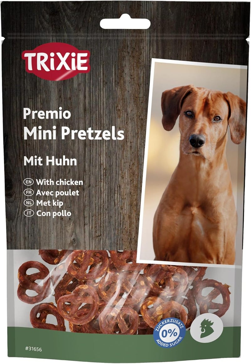 Trixie Mini Pretzels Dog Treats with Chicken - Image 1