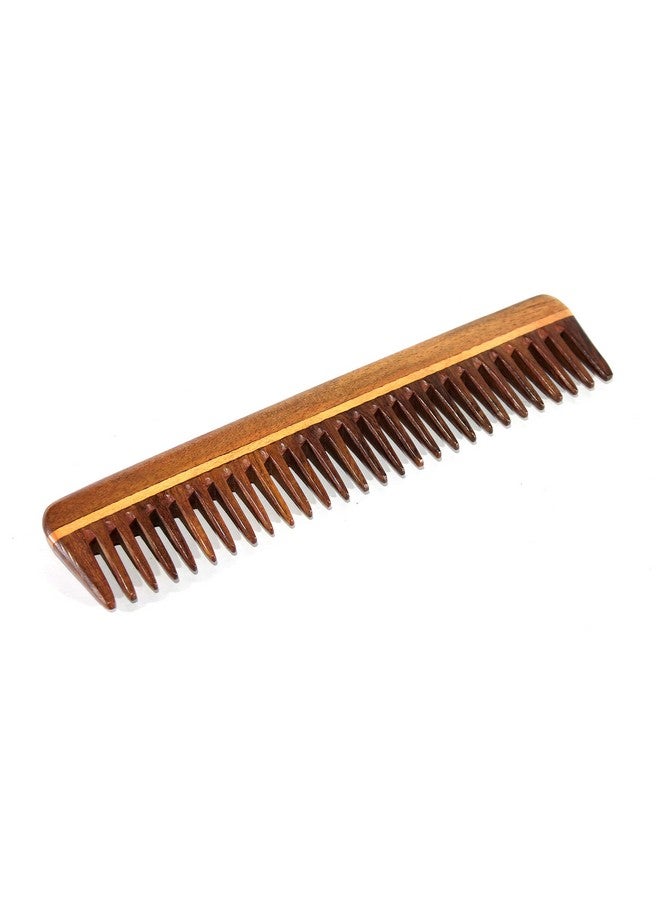 eSplanade Sheesham Rosewood Comb for Anti-Static Hair Beard Moustache - Beauty Care Items For Men & Women - Brown - Image 2