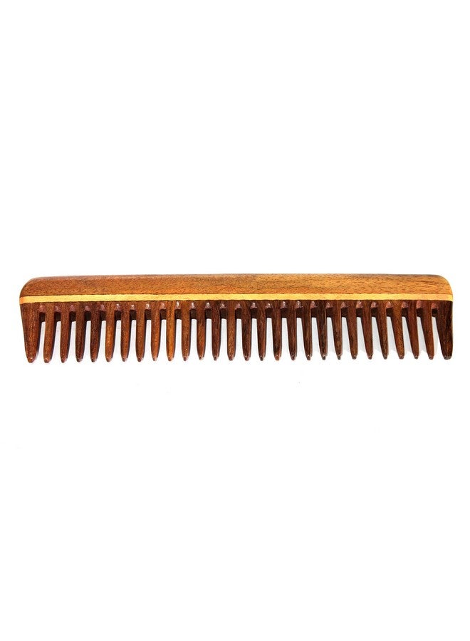 eSplanade Sheesham Rosewood Comb for Anti-Static Hair Beard Moustache - Beauty Care Items For Men & Women - Brown - Image 3