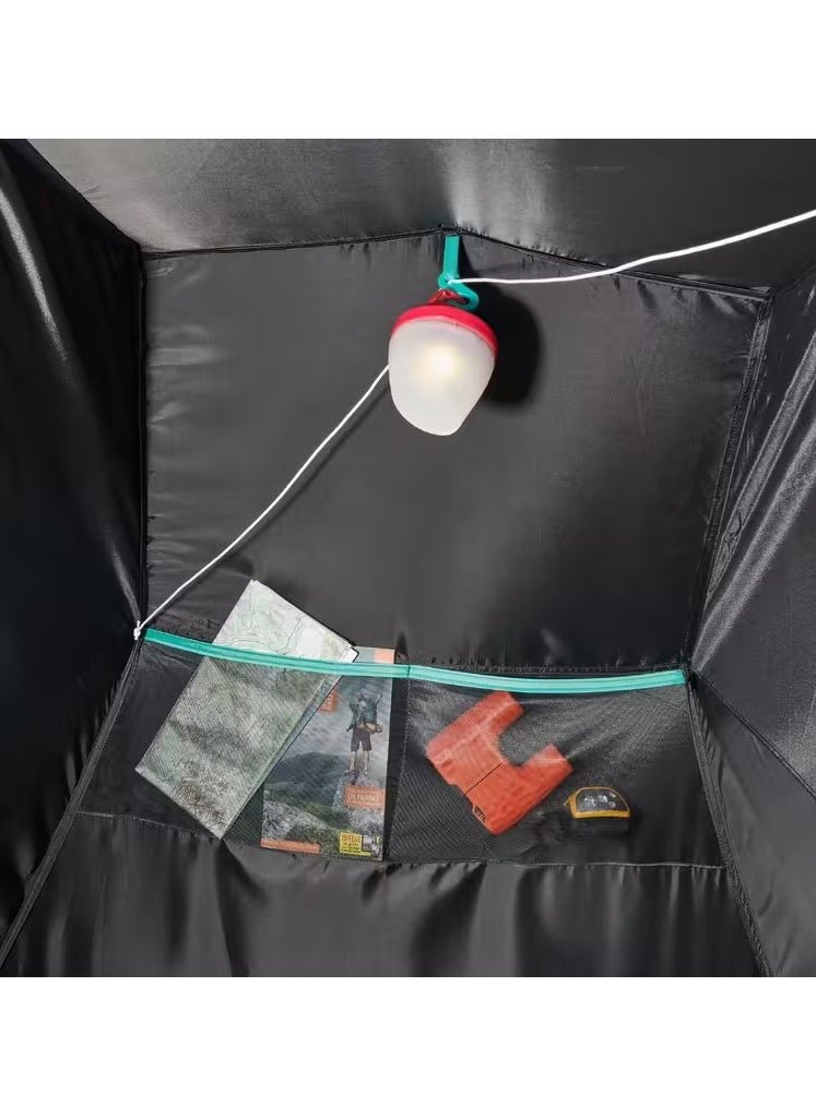Quechua - Camping Tent MH100 - 2-Person - Fresh&Black - Image 1