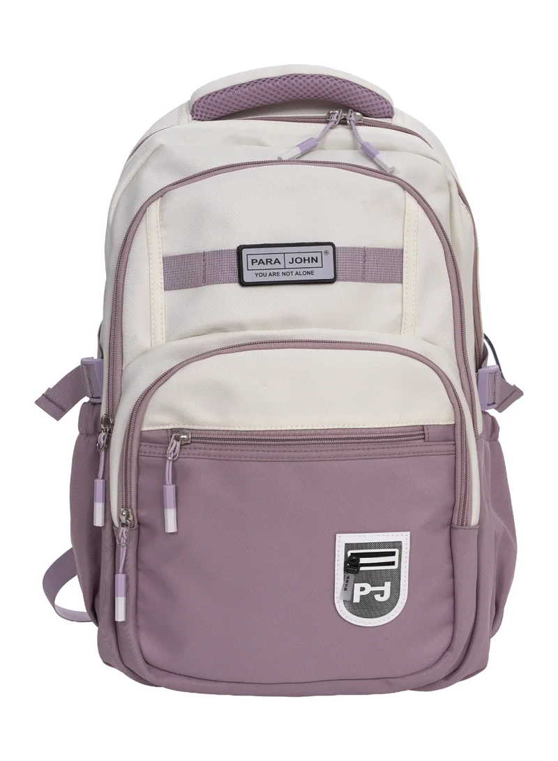 بارا جون حقيبة مدرسية للأطفال سعة 20 لتر من Parajohn Junior – خفيفة الوزن من البوليستر مع جيب خلفي مخفي وآمنة للاستخدام اليومي